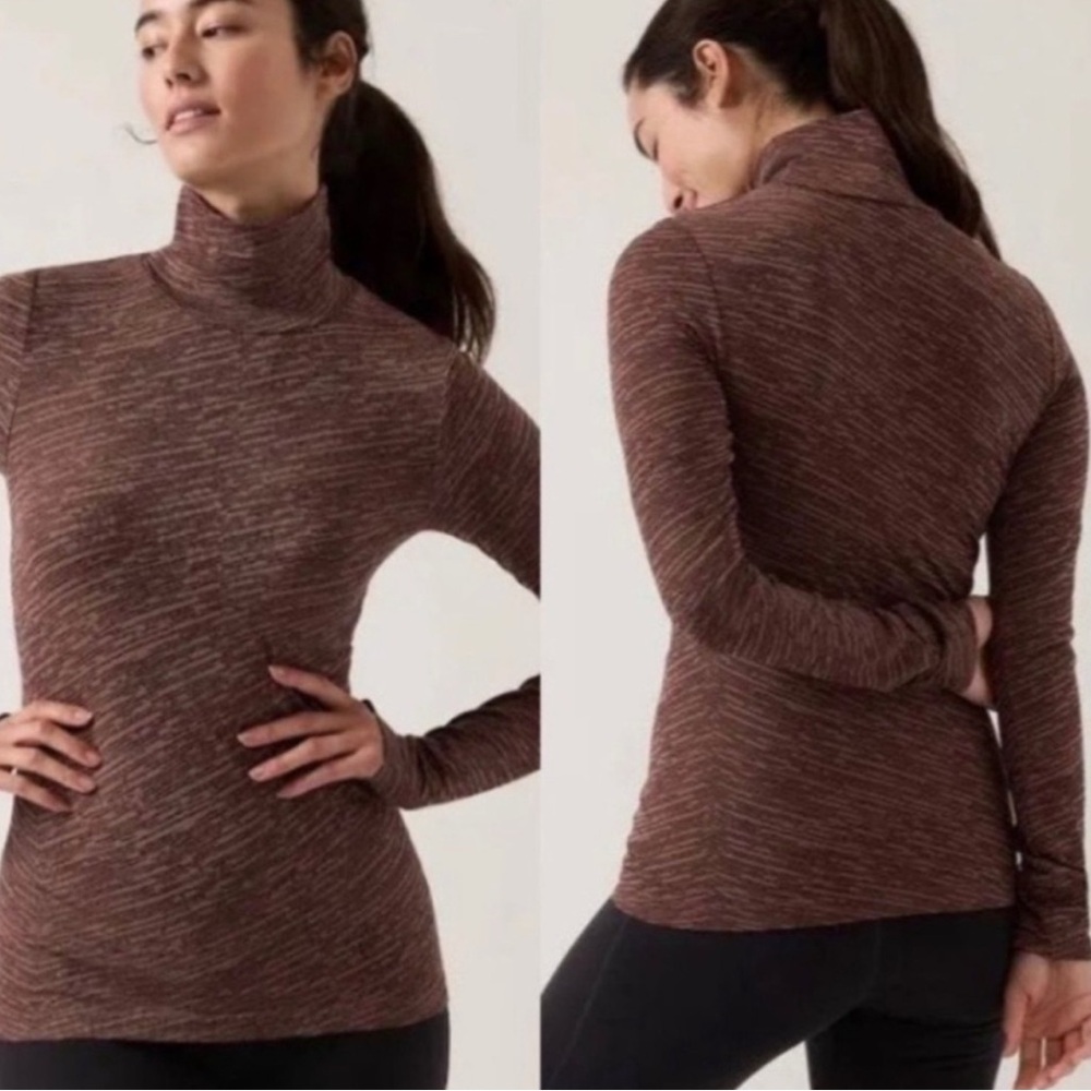 ATHLETA - flurry peak turtleneck top. Base layer